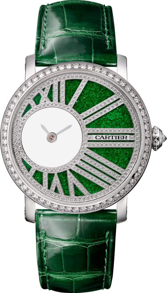 Cartier Tank Americaine 18K White Gold Ladies Watch W26019L1