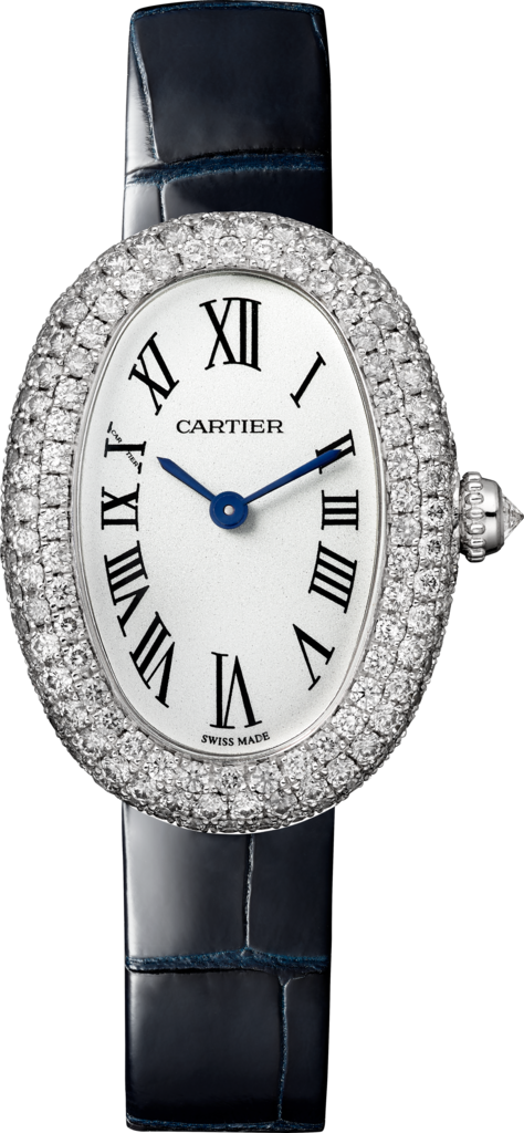 Cartier Ballon Bleu Collection 18k Rose Gold Diamond Bezel 36mm Automatic On Burgundy StrapCartier Cartier W31085M7 Pasha 42 Chrono Automatic Roll