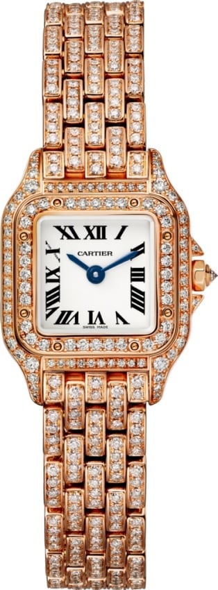 panthere de cartier diamond watch