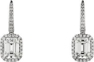 Cartier Destinée 耳環 鉑金，鑽石