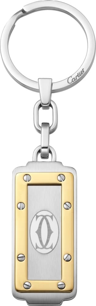 cartier sterling key chain