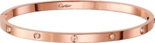 cartier pink gold bracelet