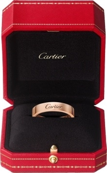 cartier diamond ring box
