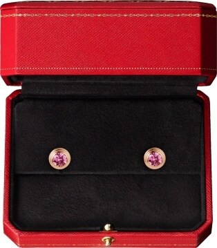 cartier sapphire stud earrings