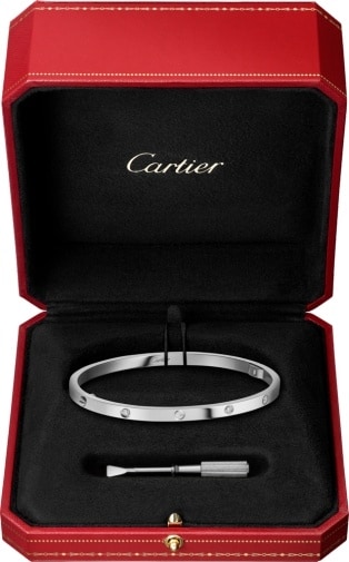 cartier small love bracelet diamonds