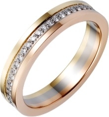 CRB4052900 - Trinity wedding ring 
