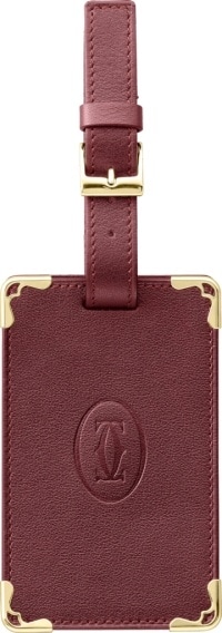 cartier leather key fob