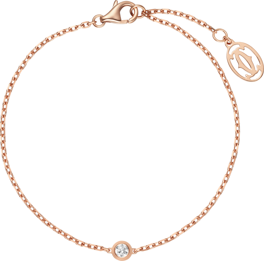 Cartier d'Amour bracelet XSRose gold, diamond
