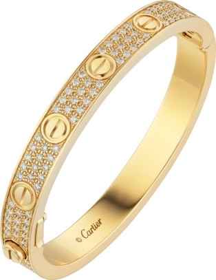 gold cartier love bracelet