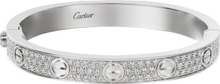 silver love bracelet cartier