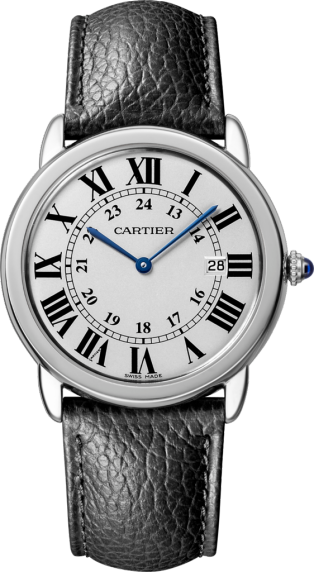 Cartier 100% Original Ronde de Carter Solo 42MM custom diamondCartier Drive 18K Pink Gold Men's Watch WGNM0006