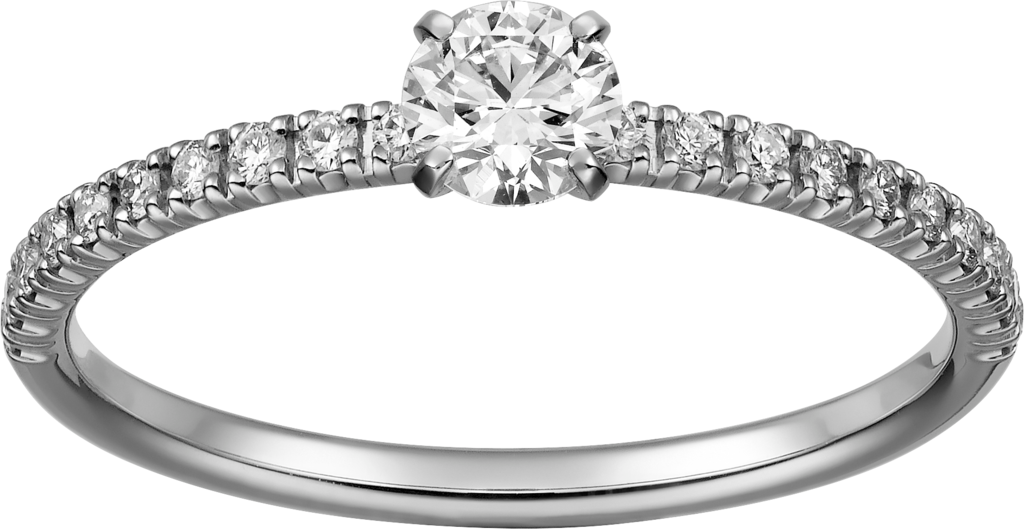 Etincelle de Cartier ringPlatinum, diamonds