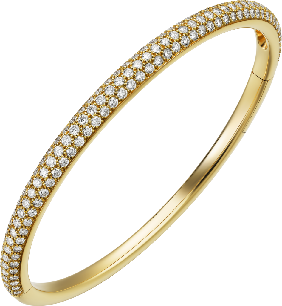 Etincelle de Cartier 手鐲18K黃金，鑽石