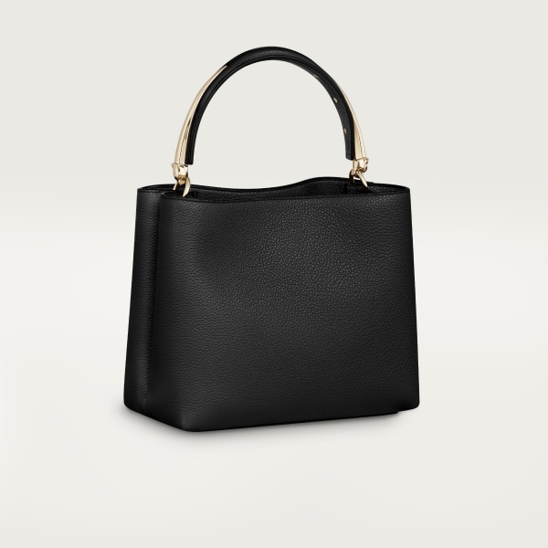 手袋，小型款，Panthère Double de Cartier 黑色粒面小牛皮