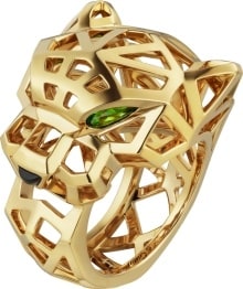 cartier yellow gold ring