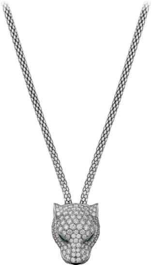 cartier panther necklaces