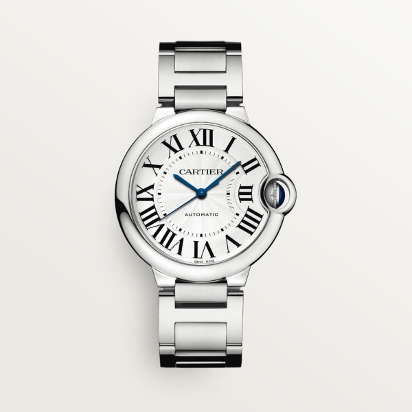Cartier Ballon Bleu 36 MM Midsize 18K Solid Gold Automatic Diamonds |  HushHush.com