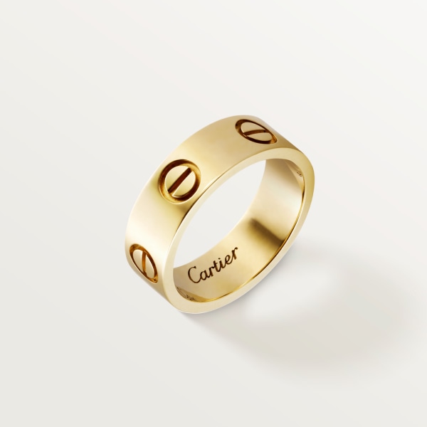 Love ring Yellow gold