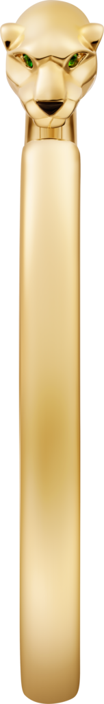 Panthère de Cartier 手鐲 18K黃金，縞瑪瑙，沙弗萊石榴石
