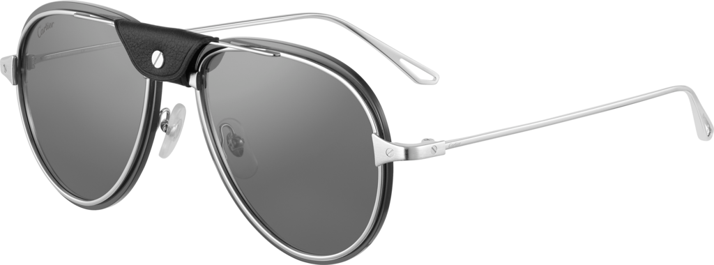 cartier santos dumont platinum sunglasses