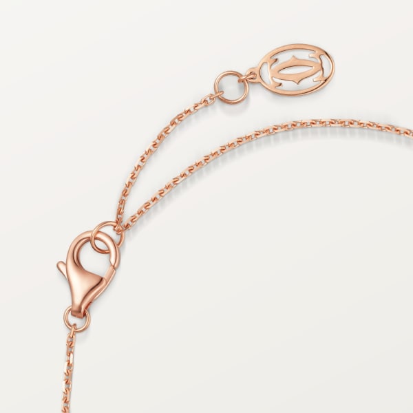 Cartier d'Amour bracelet, small model Rose gold, diamond