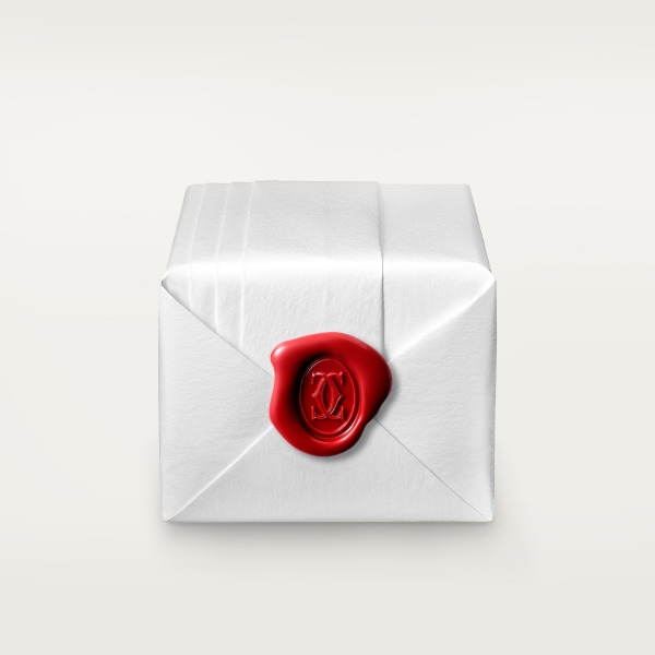 C de Cartier 結婚戒指，寬3毫米，1顆鑽石 18K玫瑰金，鑽石