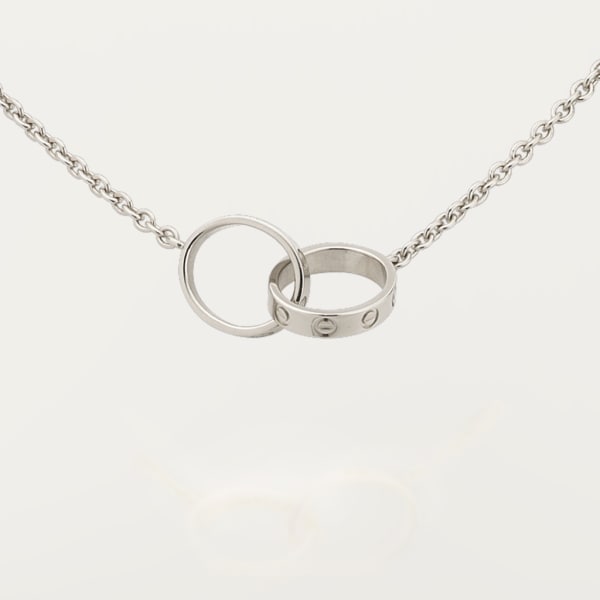 Love necklace White gold