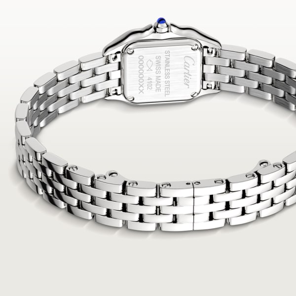 Panthère de Cartier 腕錶 迷你款，石英機芯，精鋼
