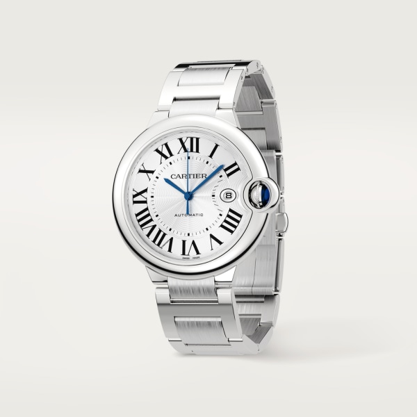 Ballon Bleu de Cartier 腕錶 42毫米，自動上鏈機械機芯，精鋼