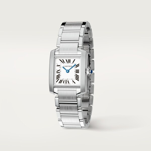 model, quartz movement, steel - Cartier