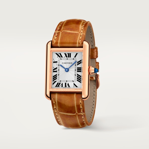 Cartier Santos 18k 24mm watch