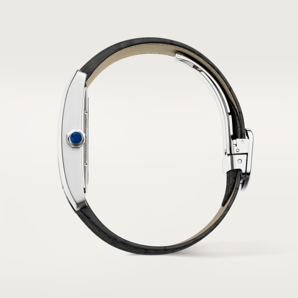 Tank MC 腕錶 大型款，自動上鏈機械機芯，精鋼，皮革