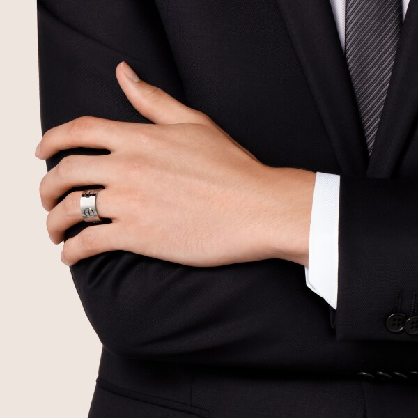 cartier love ring white gold