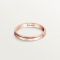 Cartier d'Amour wedding ring, 2.5 mm width Rose gold