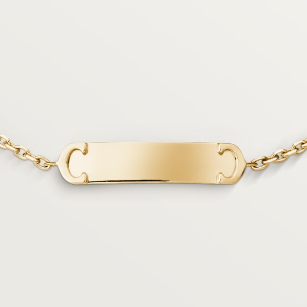 鏈環手鐲 18K黃金