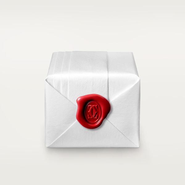 Vendome Louis Cartier 結婚戒指，寬2.5毫米 18K白色黃金，18K玫瑰金，18K黃金