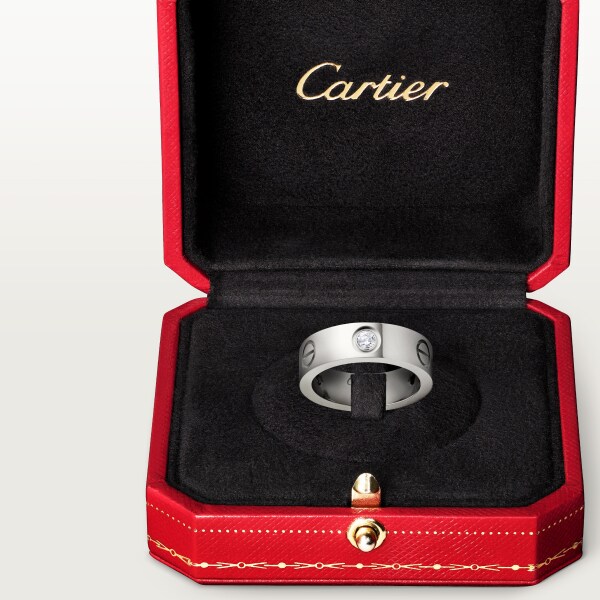 3 diamonds - White gold, diamonds - Cartier