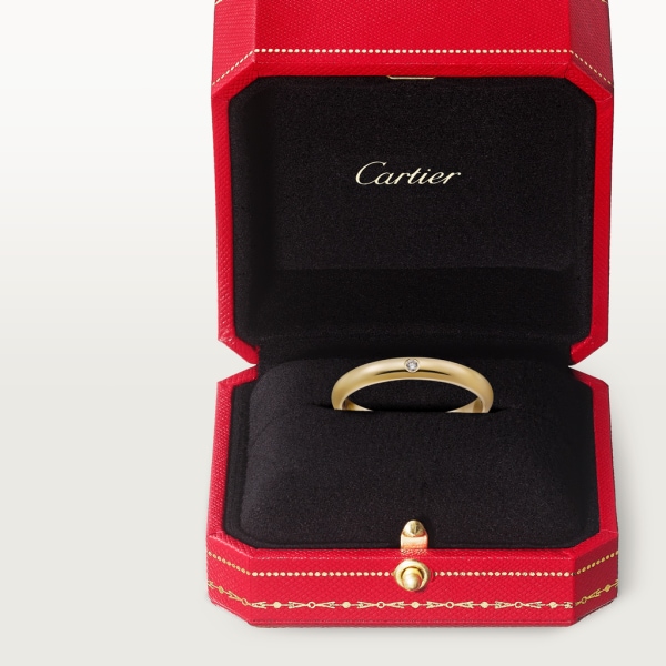 1895 結婚戒指 18K黃金，鑽石