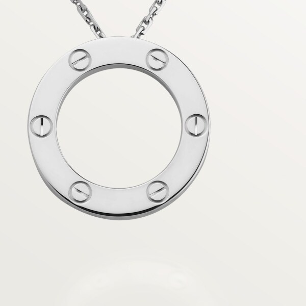 LOVE necklace - White gold - Cartier