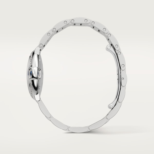 Ballon Bleu de Cartier 腕錶 28毫米，石英機芯，精鋼，鑽石