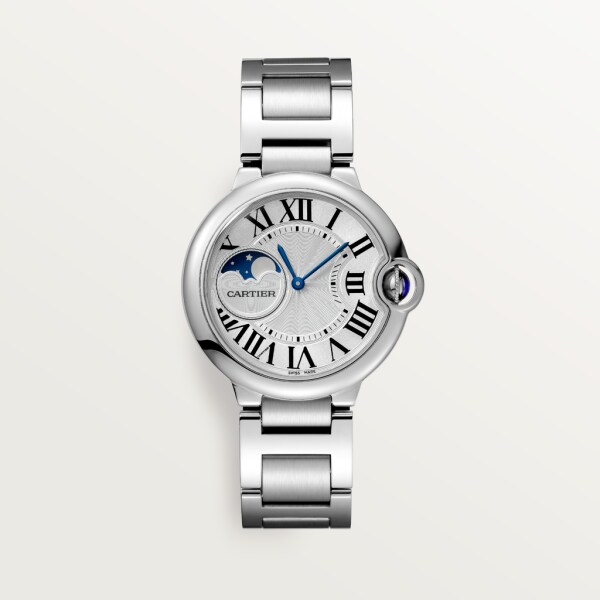 CRWSBB0021 - Ballon Bleu de Cartier watch - 37mm, automatic movement, steel  - Cartier