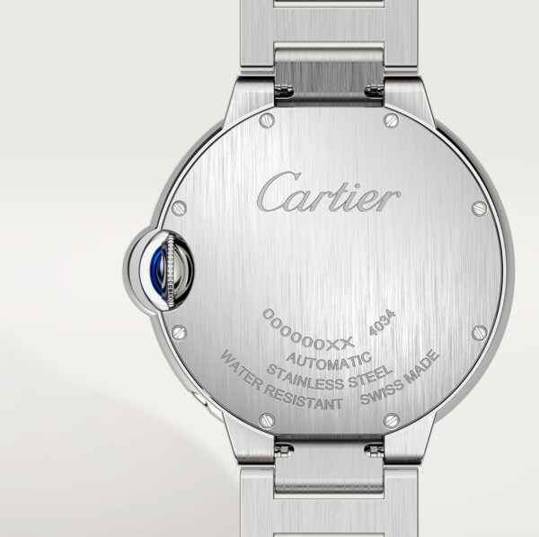 Ballon Bleu de Cartier 腕錶 37毫米，自動上鏈機械機芯，精鋼