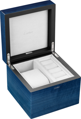 名貴 Santos-Dumont 盒子 特大型款950/1000鉑金腕錶及名貴 Santos-Dumont 盒子，100件獨立編號限量款式