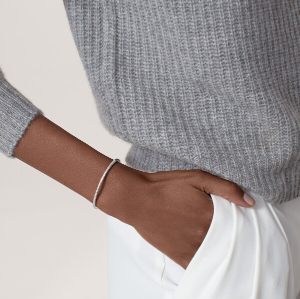 Etincelle de Cartier bracelet, semi-paved White gold, diamonds
