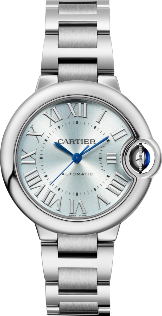 Ballon Bleu de Cartier 腕錶33毫米，自動上鏈機械機芯，精鋼
