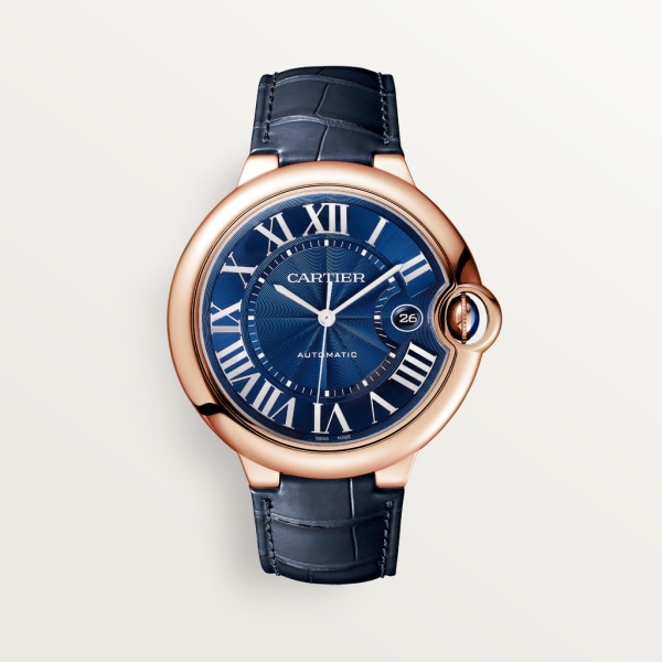 Cartier Drive Moon Phase 18K Pink Gold Men's Watch WGNM0008