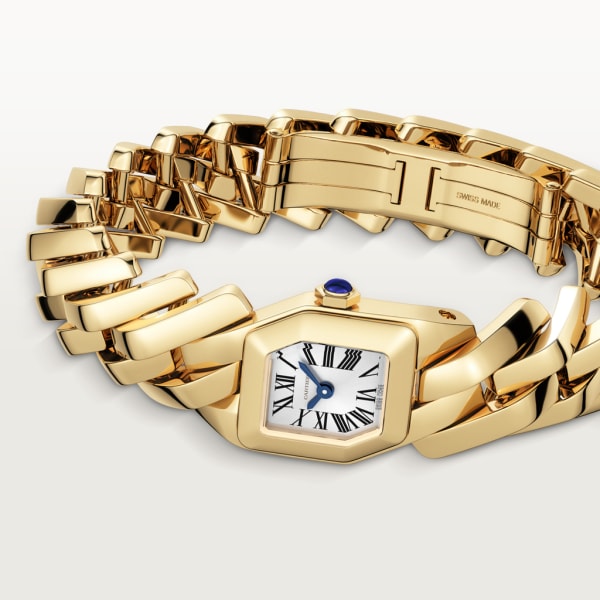 Maillon de Cartier 腕錶 小型款，石英機芯，18K黃金