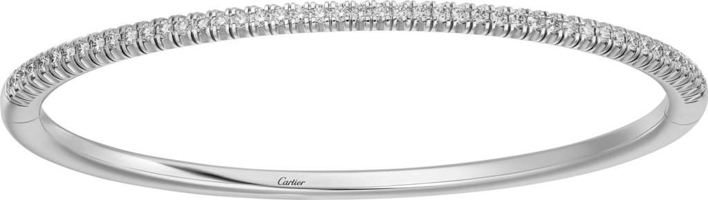 Etincelle de Cartier 手鐲18K白色黃金，鑽石