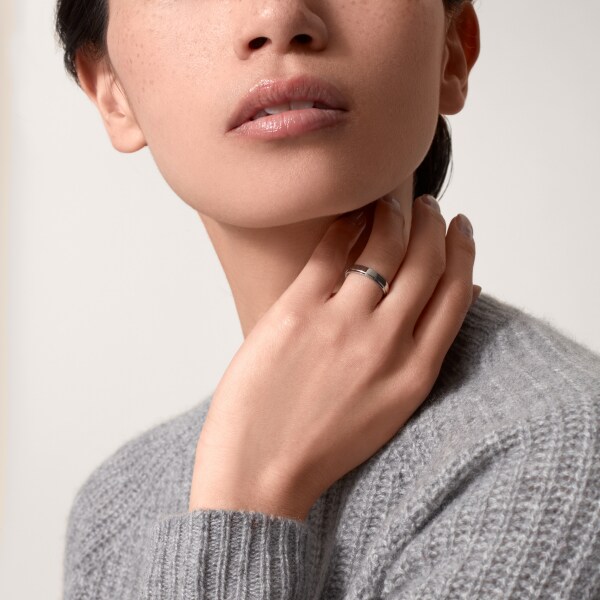 Cartier d'Amour wedding ring, 3.5 mm width Platinum