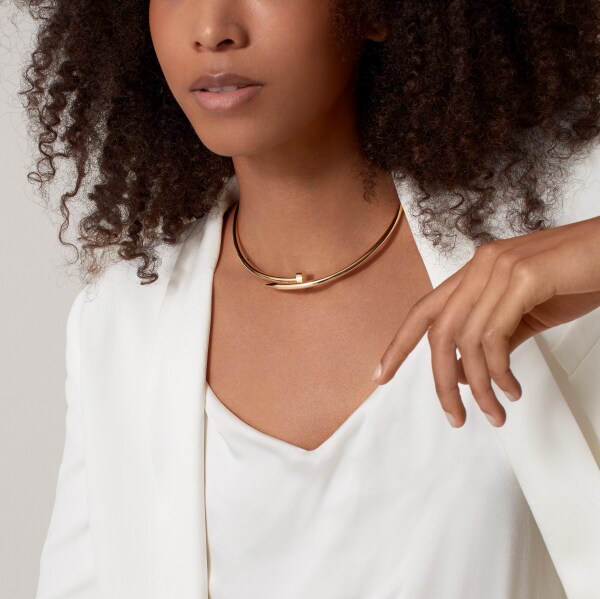 Juste un Clou 頸圈項鏈，經典款 18K黃金
